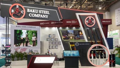 Baku Steel Company Caspian Oil & Gas 2026 sərgisində
