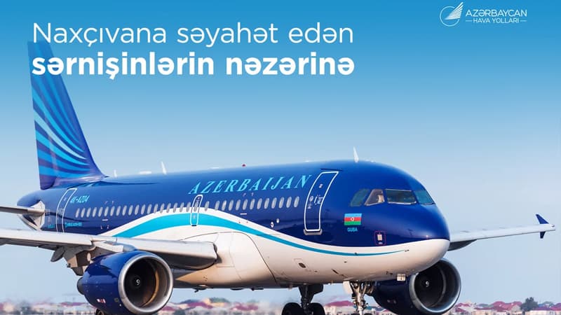AZAL iyunun I yarısında Bakı-Naxçıvan-Bakı reysi ilə 47 mindən çox sərnişin daşıyıb