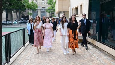 Leyla Əliyeva və Arzu Əliyeva Dənizkənarı Milli Parkda açılış və təqdimat mərasimlərində (FOTO)