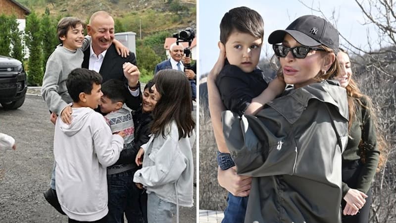 Prezident və birinci xanım Uşaqların Beynəlxalq Müdafiəsi Günü ilə bağlı paylaşım etdi