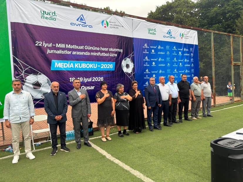 Qusarda "Media Kuboku-2026" minifutbol turniri start götürdü (FOTO)