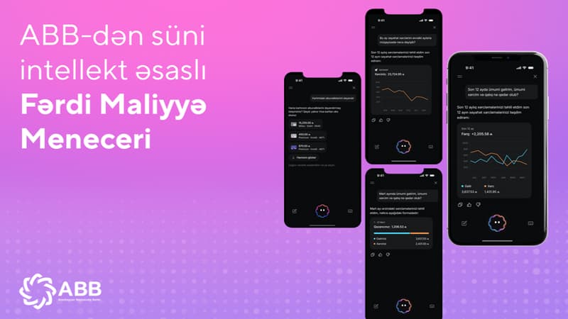 ABB-dən süni intellekt əsaslı Fərdi Maliyyə Meneceri!