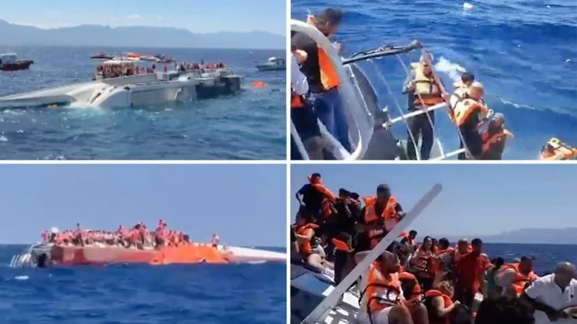 Şimali Kiprdə gəmi batdı: 8 nəfər öldü, 237 nəfər xilas edildi, 22 nəfər axtarılır (YENİLƏNİB)