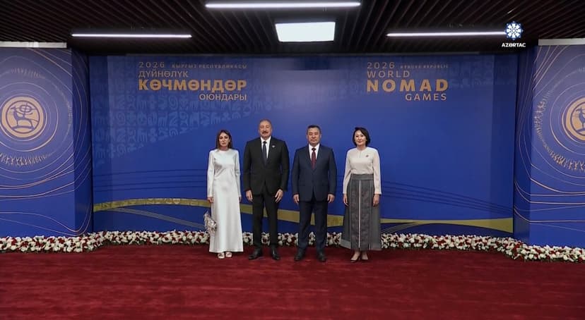 İlham Əliyev və Mehriban Əliyeva Dünya Köçəri Oyunlarının açılış mərasimində iştirak etdi (FOTO/YENİLƏNİB)