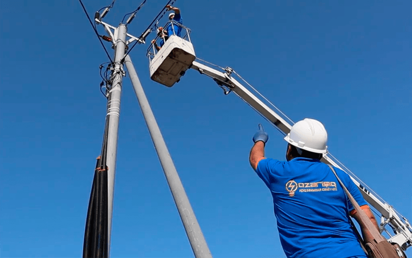"Azərişıq" Xocalı və Xocavəndin bir sıra ərazilərində elektrik təsərrüfatını yeniləyir