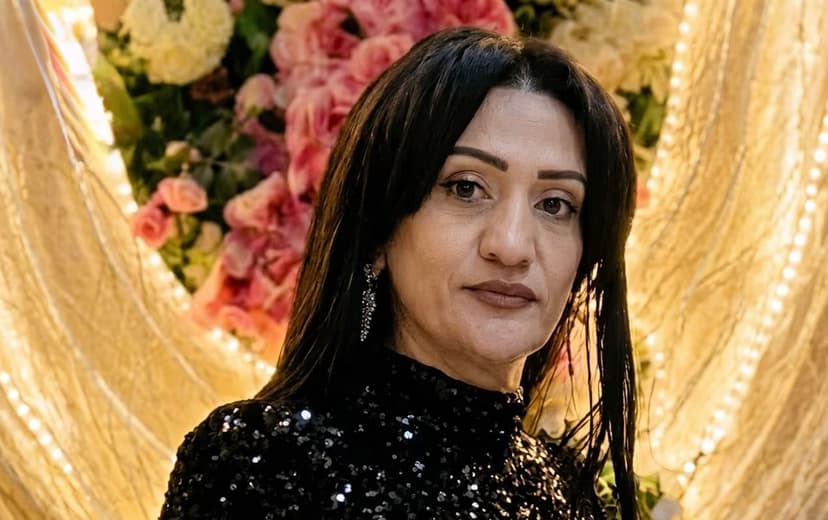 Gəncədə boğularaq öldürülən qadının fotosu
