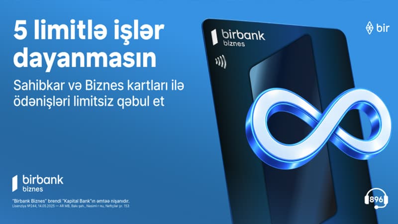 5 limitlə işləriniz dayanmasın
