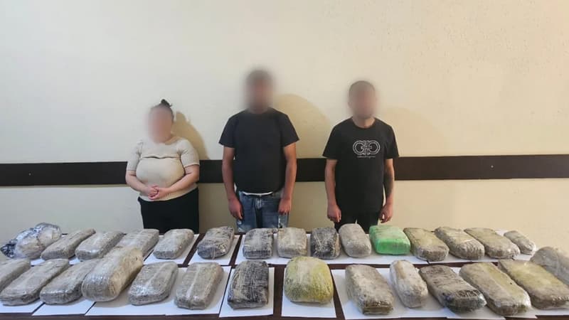 İrandan Azərbaycana külli miqdarda narkotikin keçirməsinin qarşısı alındı