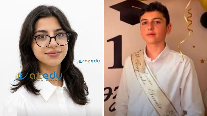 700 bal toplayan Samirlə Burlaxatun bu universitetlərdə oxuyacaq