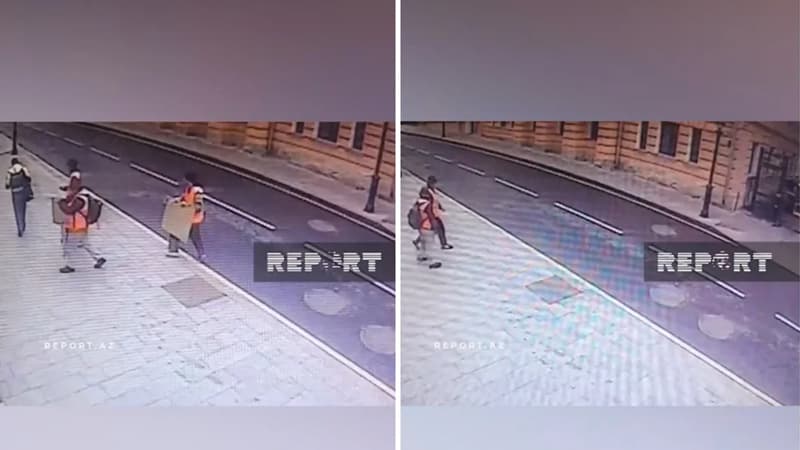 Moskvada Azərbaycan səfirliyinin qonaq evinin qarşısındakı təxribatın videogörüntüsü yayıldı