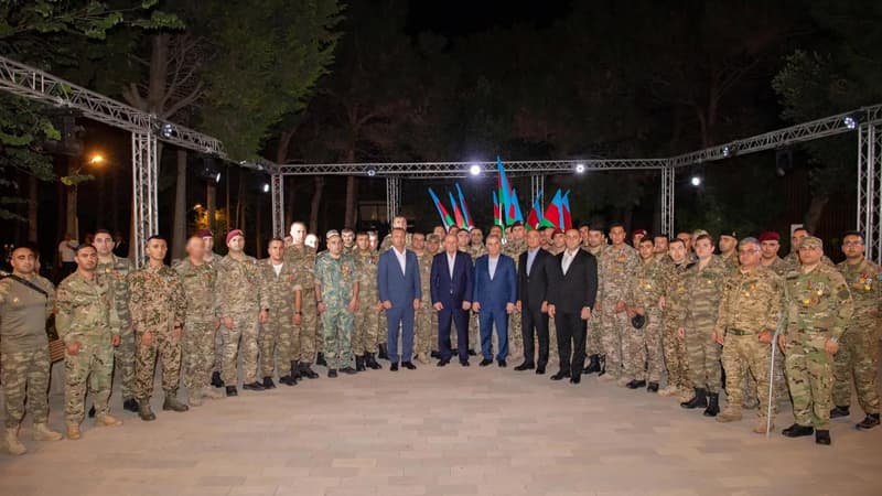 DTX-nin "Bilgəh" İstirahət mərkəzində Vətən müharibəsi iştirakçıları ilə görüş təşkil edildi (FOTO)