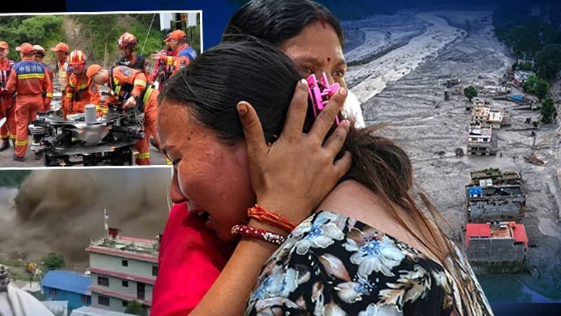 Nepal fəlakətində dəhşətli mənzərə: "Bu, sanki hər şeyi yeyən nəhəng bir canavar idi"
