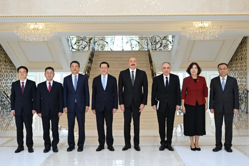 İlham Əliyev Çinin Baş prokurorunu qəbul etdi (FOTO)