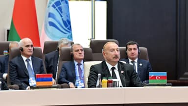 İlham Əliyev "ŞƏT plyus" formatında görüşdə çıxış etdi (YENİLƏNİB)