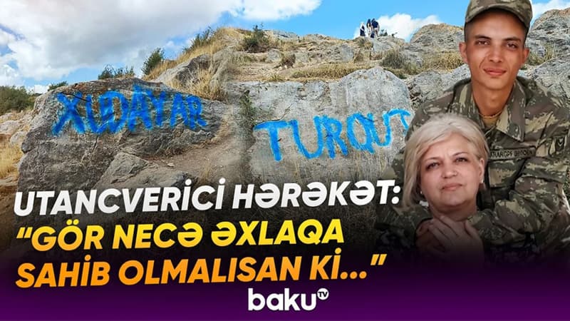 Baku TV-nin süjeti: "Ayaq qoymağa qıymıram ki, şəhid qanı var" (VİDEO)
