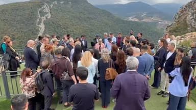 Xarici diplomatlar Cıdır düzündə 11 sentyabr terror aktlarının qurbanlarını yad etdi (VİDEO)