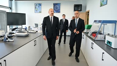 Prezident "SABAH.city" innovasiya şəhərciyinin birinci mərhələsinin açılışında iştirak etdi (FOTO)