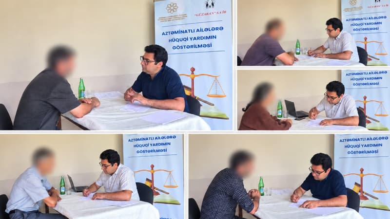 "Aztəminatlı ailələrə hüquqi yardımın göstərilməsi" layihəsinin icrası yekunlaşdı