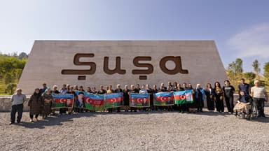 "AzerGold" QSC şəhid ailələrinin Şuşaya səfərini təşkil etdi (FOTO)