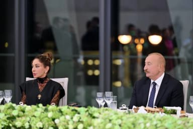 Prezidentin adından şam yeməyi verildi (FOTO)