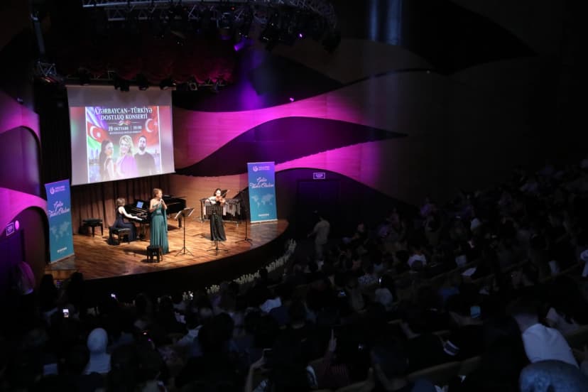 Bakıda Türkiyə-Azərbaycan Dostluq Konserti keçirildi (FOTO)