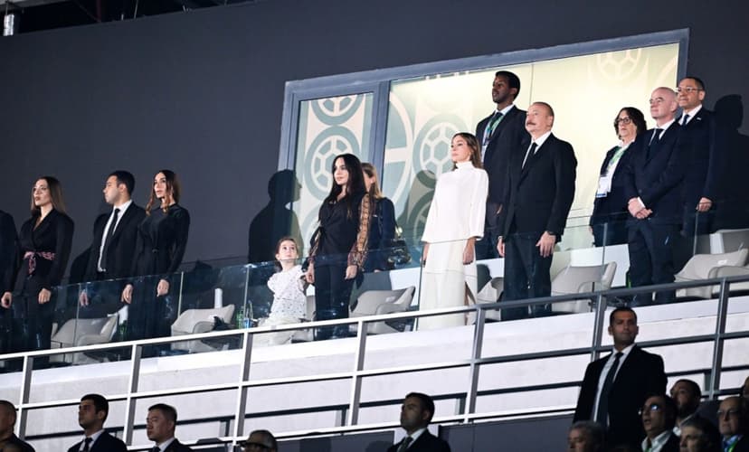 Prezident və birinci xanım dünya çempionatının və festivalının açılış mərasimini izlədi (YENİLƏNİB)