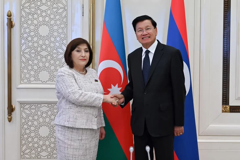 Azərbaycan-Laos əlaqələrinin inkişafı müzakirə olundu (FOTO)