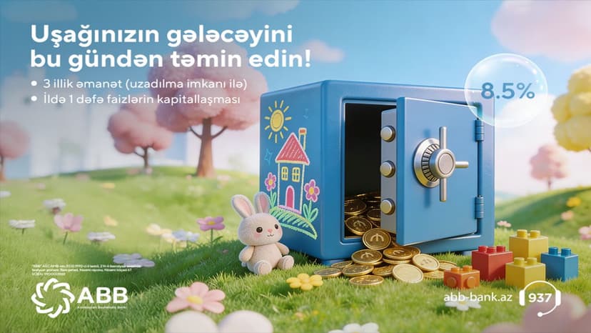 ABB-dən "Uşaq yığım" əmanəti
