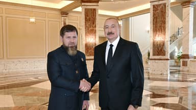 İlham Əliyev Ramzan Kadırovu qəbul etdi (FOTO/VİDEO)