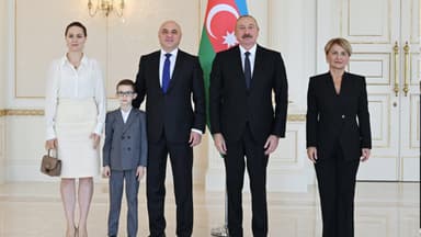 Prezident Gürcüstanın yeni səfirini qəbul etdi (FOTO)