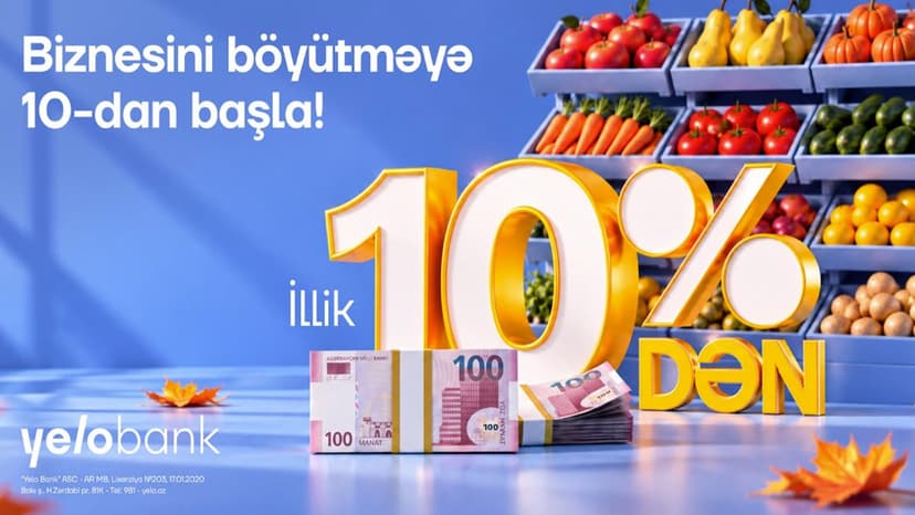Sahibkarlara 100 000 manatadək mikrokredit və 12 ay güzəşt müddəti!