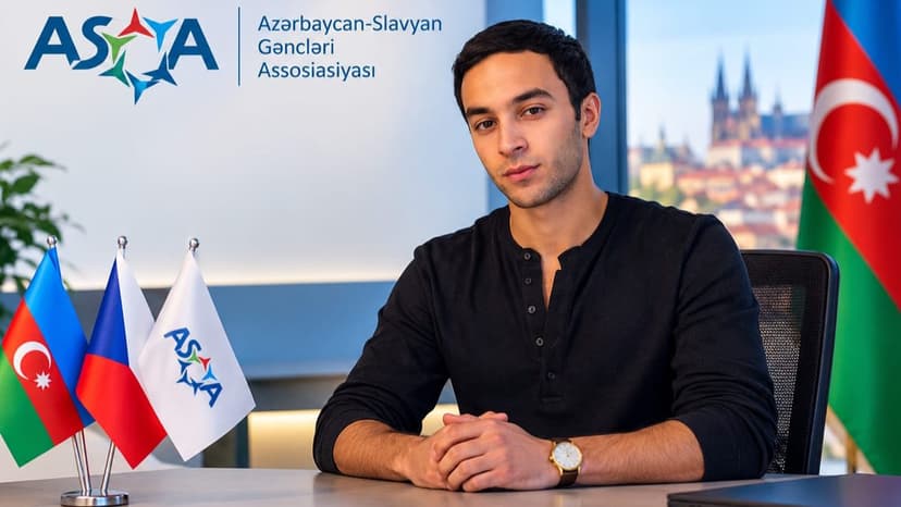 Azərbaycan-Slavyan Gəncləri Assosiasiyasının Çexiya nümayəndəliyi təsis edildi