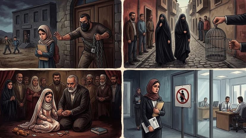 Şəriət qaydaları altında qadınlar: Hüquqsuzluq, alçaldılma və azadlığın məhdudlaşdırılması