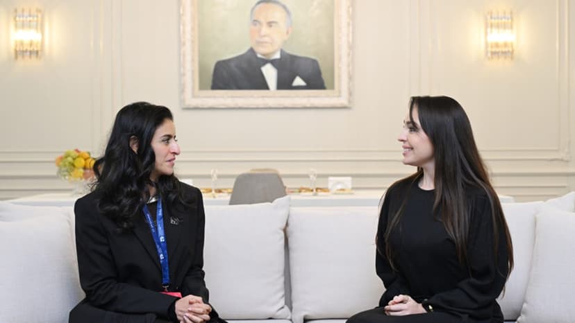 Leyla Əliyeva Dünya Turizm Təşkilatının Baş katibi ilə görüşdü (FOTO)
