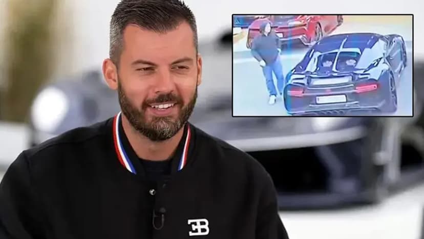 "Bugatti" rəhbərinin 3 milyon avroluq avtomobili oğurlandı - "Porsche" ilə arxasınca düşdü