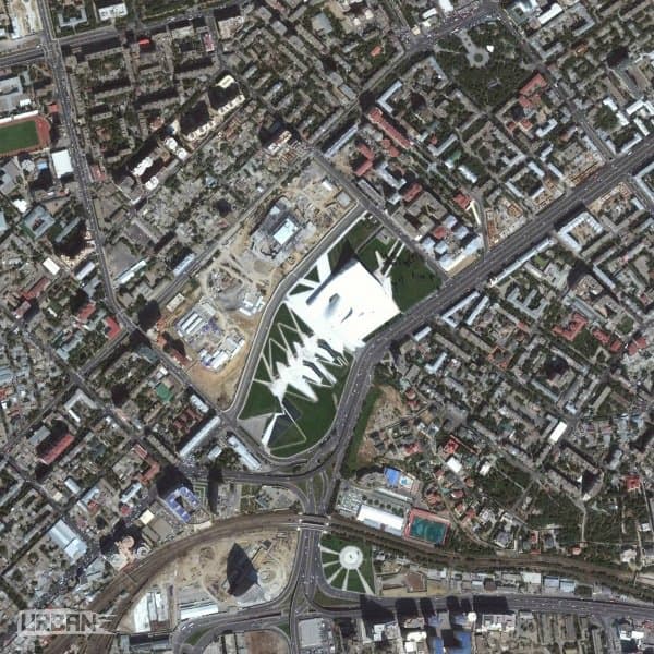 Bakının kosmosdan görünüşü - FOTOLAR