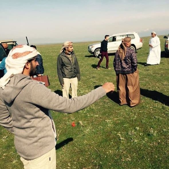 Dubay şeyxinin Azərbaycanda milyonluq gəzintisi - FOTOLAR