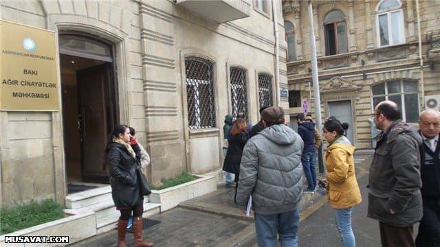 Rəsul Cəfərovun məhkəməsi keçirildi - FOTOLAR