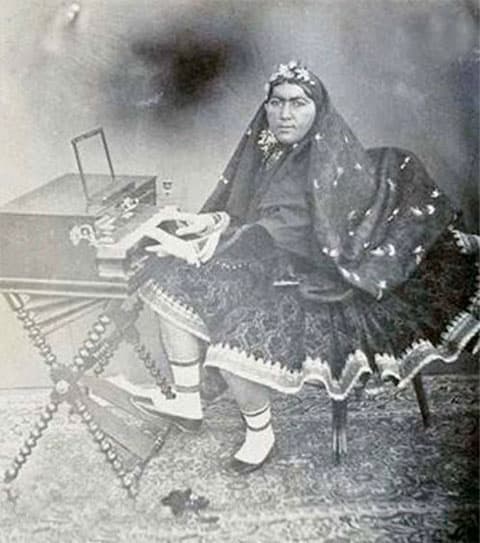 Qacarın hərəmxanasındakı qadınlar - FOTOLAR