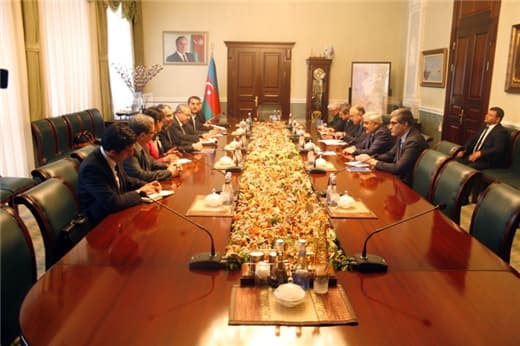 Rövnəq Abdullayev OPEC rəsmisi ilə görüşdü - FOTOLAR