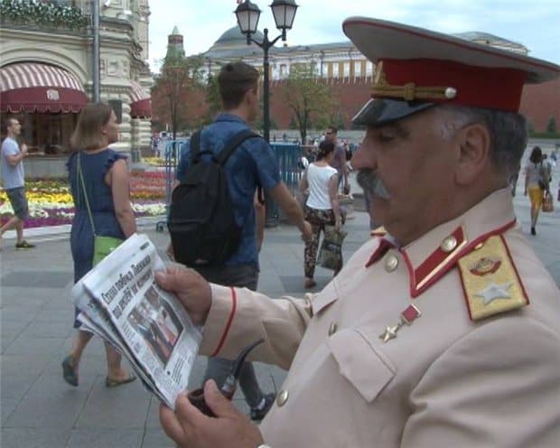 "Lenin"i döyən azərbaycanlı danışdı - FOTO/VİDEO