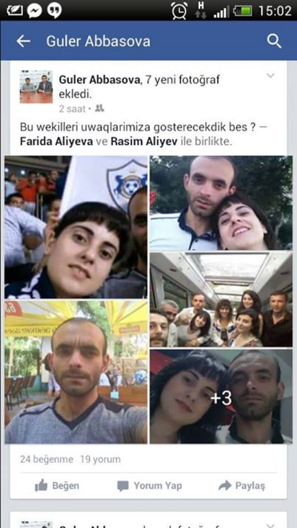Rasim Əliyevin nişanlısı: "Bu şəkilləri uşaqlarımıza göstərəcəkdik..."