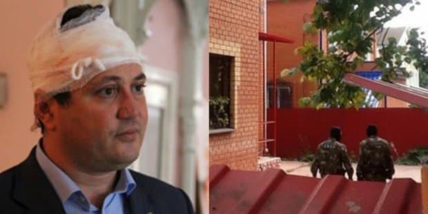 OMON Abbas Abbasova qarşı çıxan diaspor liderinin ofisinə basqın etdi