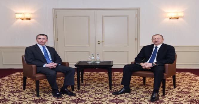 Prezident ABŞ müdafiə katibinin kəşfiyyat üzrə müavini ilə görüşdü