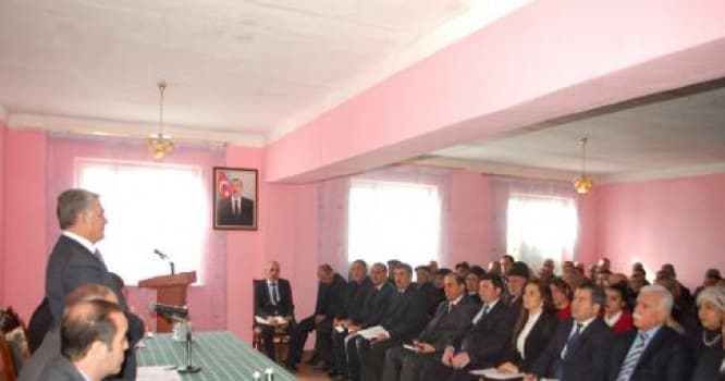 Biləsuvar rayon İcra Hakimiyyəti görüş keçirib