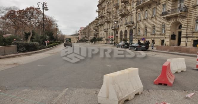 Bakının bağlanan yollarının açılacağı vaxt məlum oldu - FOTO