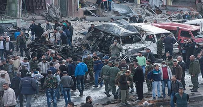 Suriyada dəhşətli partlayış - 46 ölü