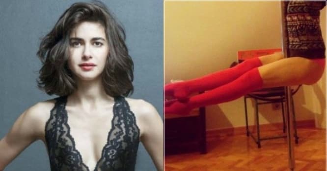 Azərbaycanlı aktrisanın striptiz görüntüsü yayıldı - FOTO