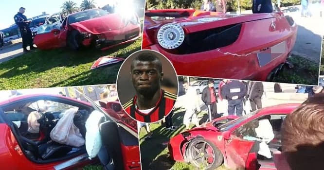 "Milan"ın hücumçusu növbəti dəfə avtoqəza etdi - Bu dəfə ciddi zədə aldı