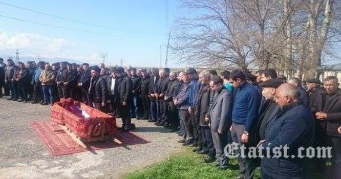 Sərdar Həmidov Tərtərdə dəfn olundu - FOTOLAR